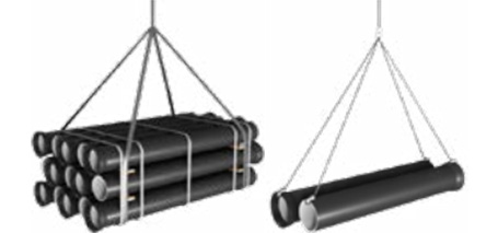 Heben eines DCI-Rohrkrans