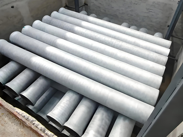 F&ouml;rderlinie f&uuml;r duktile Gussrohre