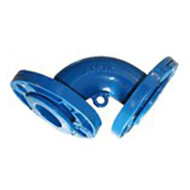 Druckfester 90&deg;-Doppellosflansch