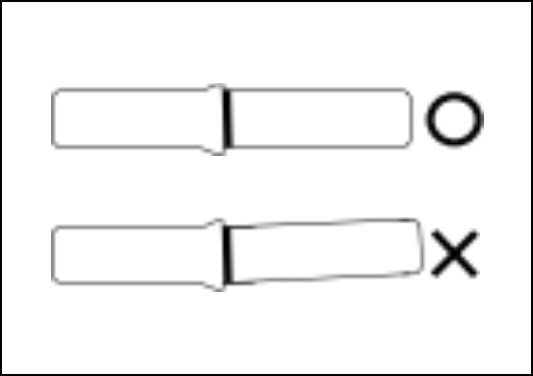 Gummidichtring einbauen