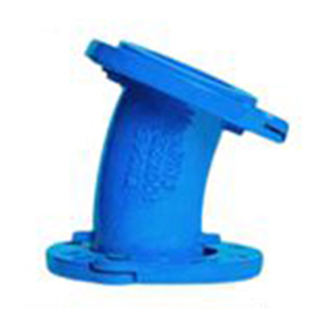 Doppelter loser Flansch, 22,5&deg;-Bogen