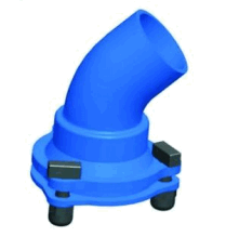 45&deg;-Muffen-Spitzenb&ouml;gen