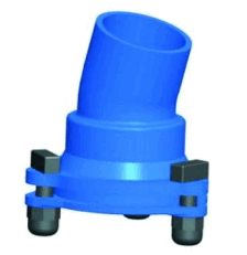 22,5&deg;-Muffen-Zapfenb&ouml;gen