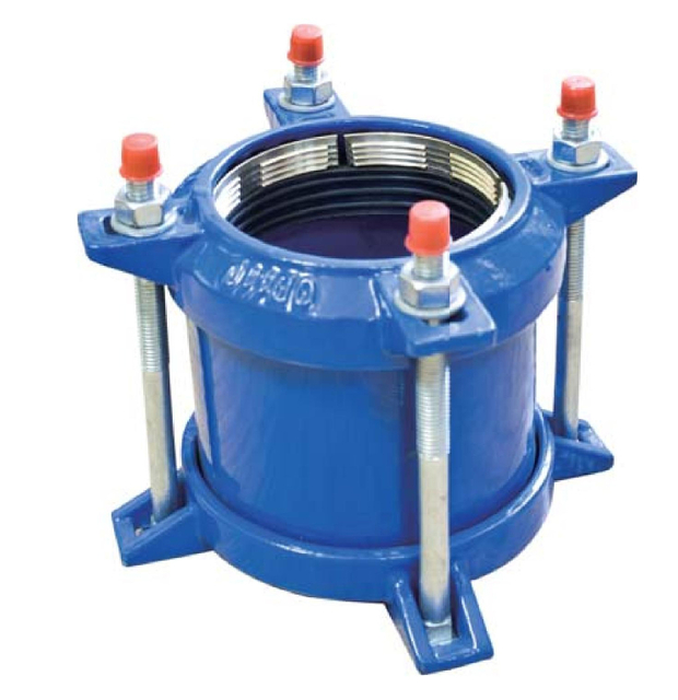 Zwangskupplung f&uuml;r PE-Rohr – schlanke Ausf&uuml;hrung